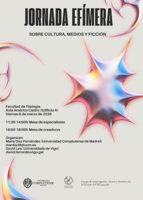 Jornada efímera sobre cultura, medios y ficción